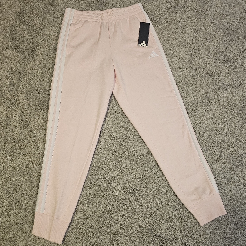 Adidas Kids Light Pink Joggers